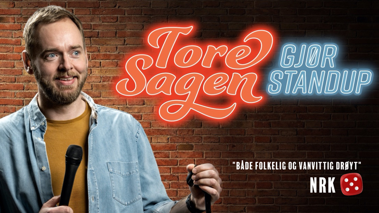 Tore Sagen gjør standup / ny dato: 29.oktober 2021