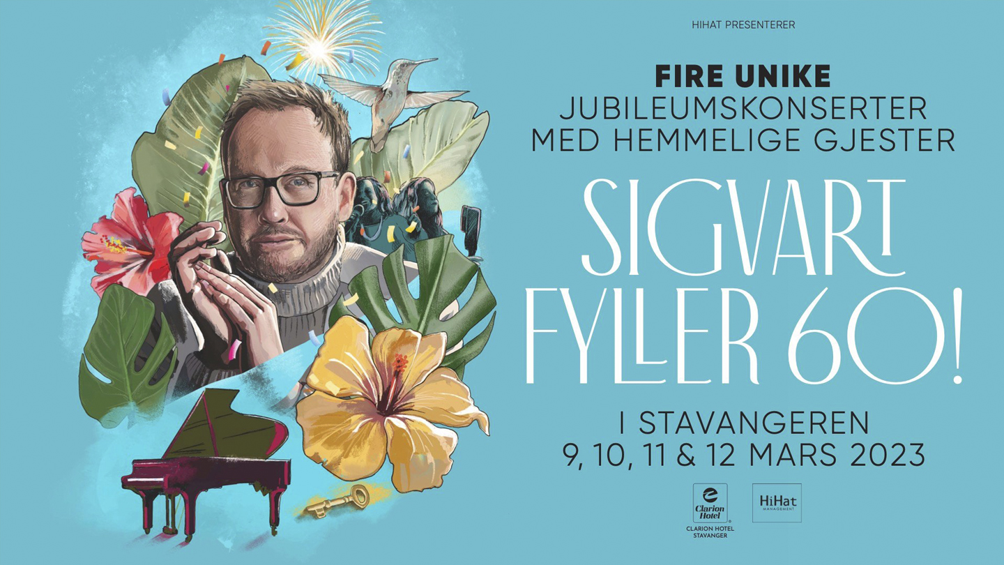 Sigvart fyller 60!   UTSOLGT