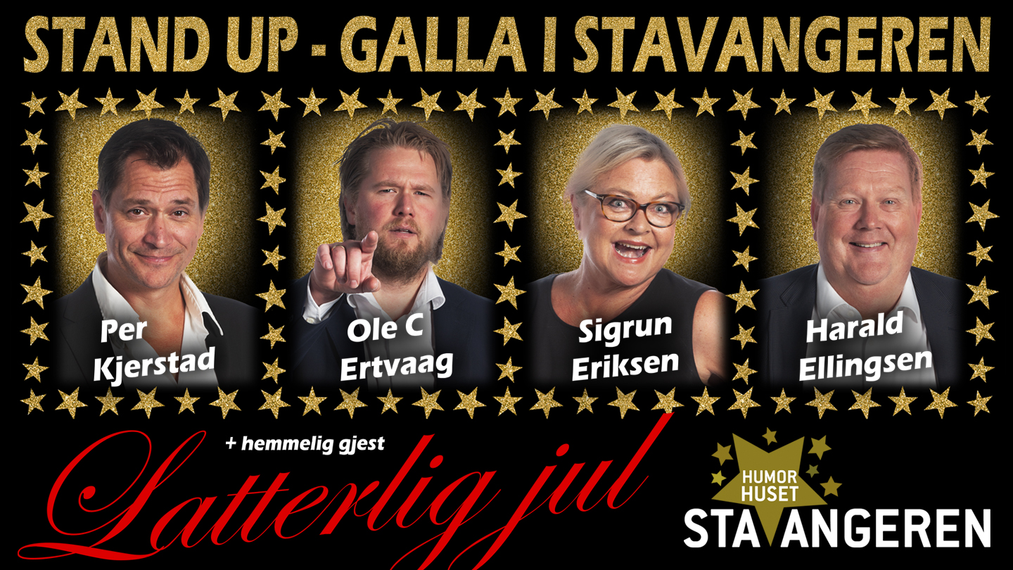 Stand up-galla i Stavangeren: Latterlig jul!