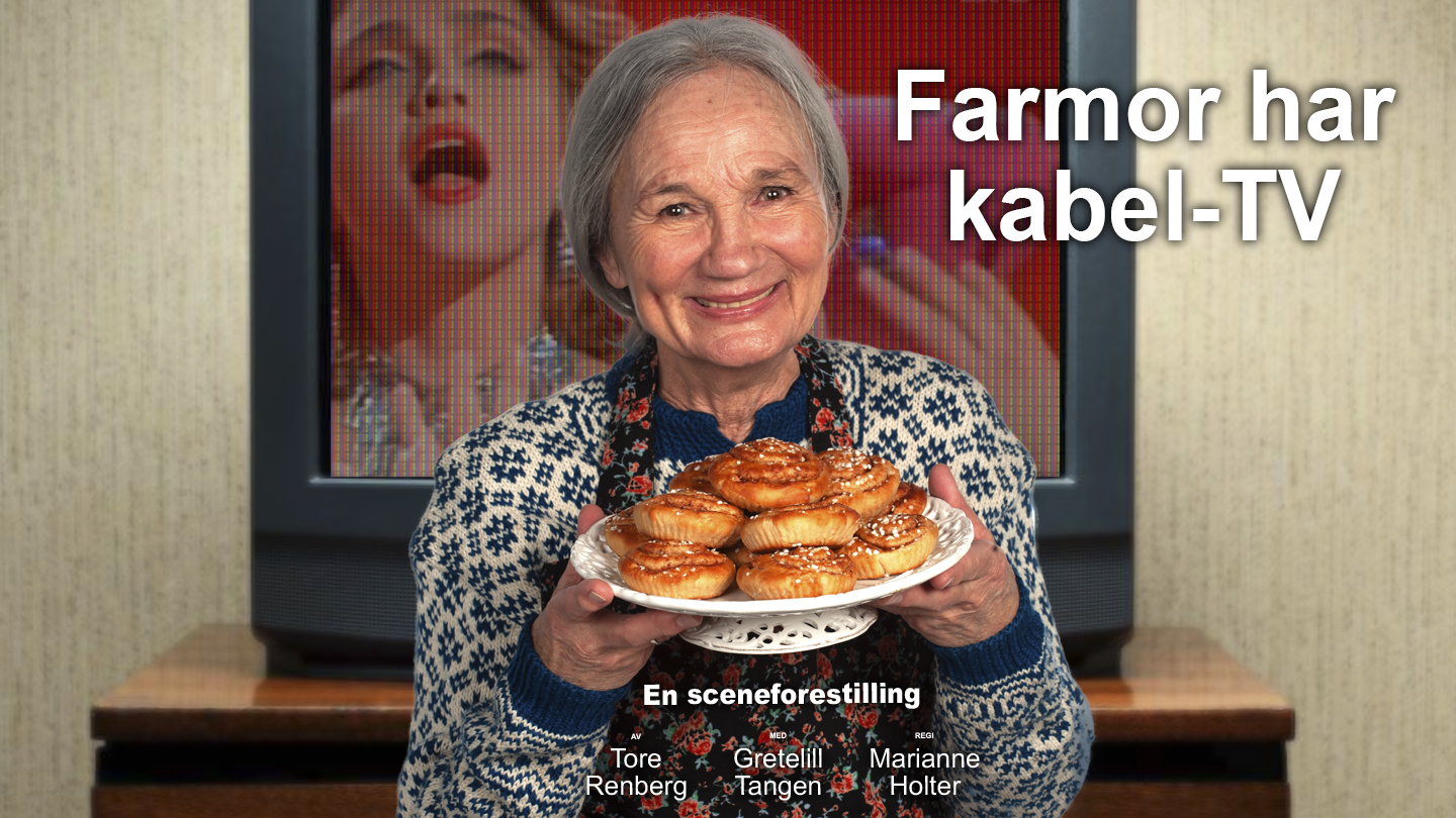 Farmor har kabel-TV